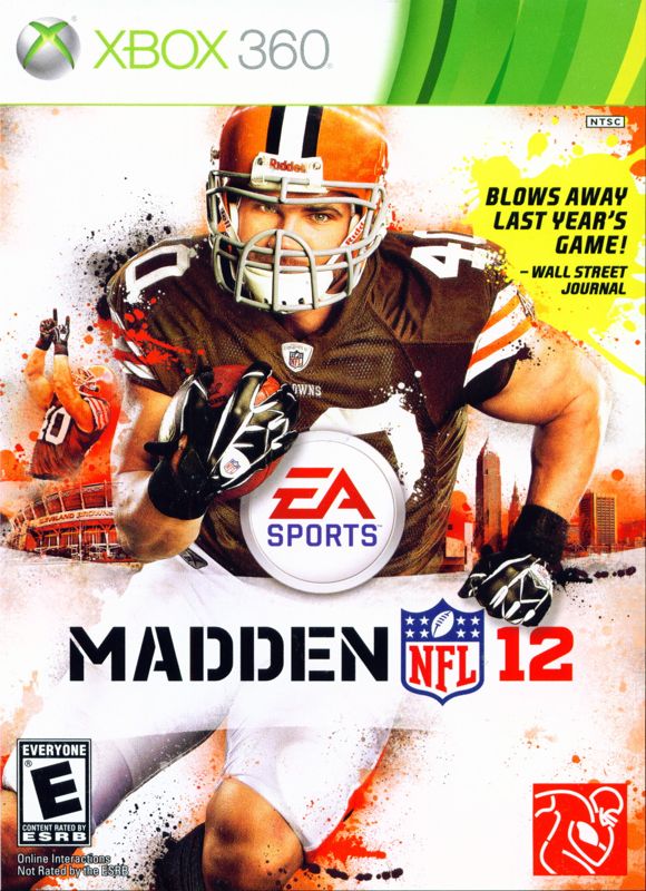 Madden NFL 12 box art for Xbox 360